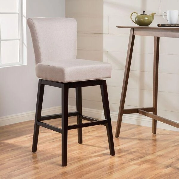 28-Inch Fabric Swivel High Back Counter Stool - NH897003 kitchen accessories, table linens