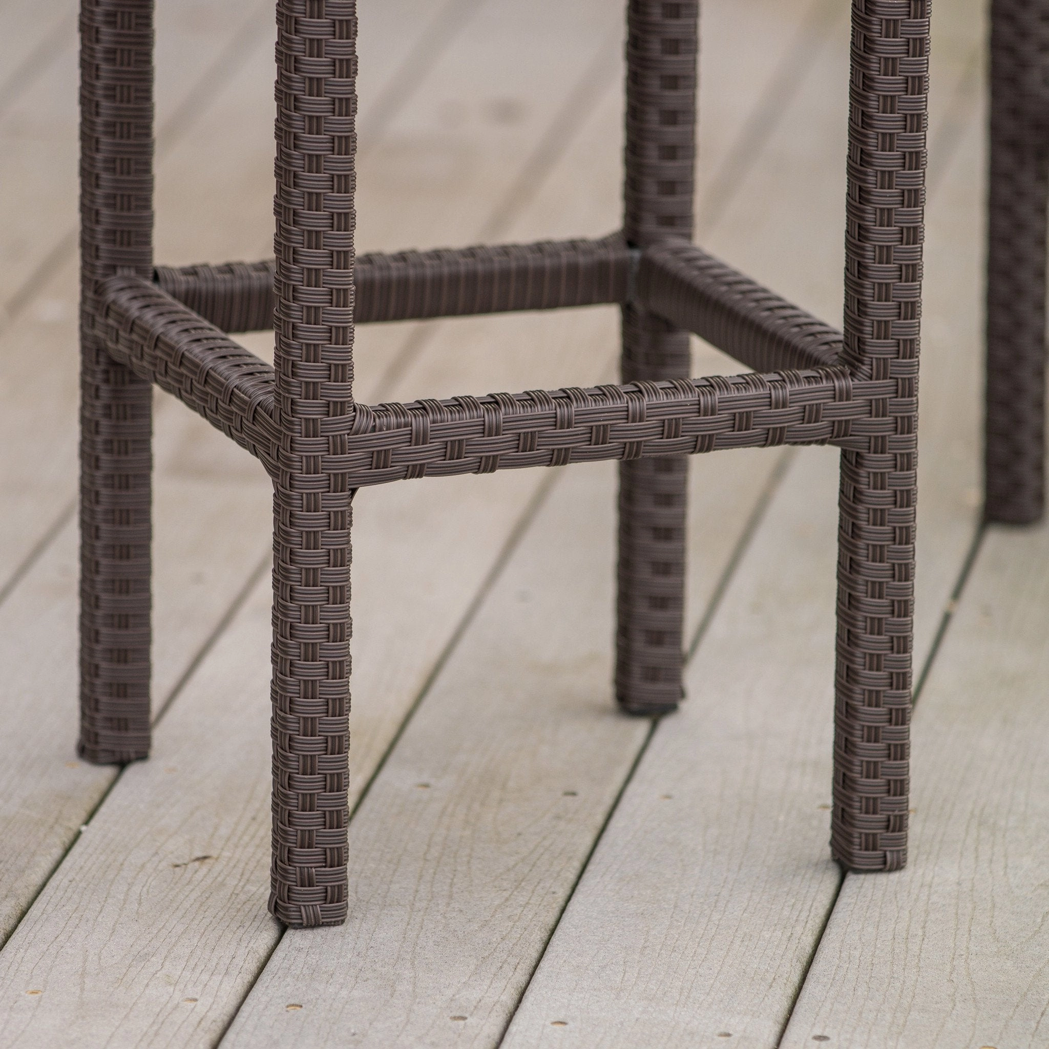 28-Inch Outdoor Backless Bar Stools (Set of 2) - NH053932