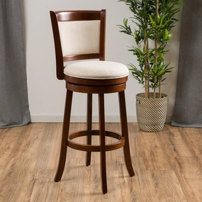 29-Inch Fabric Swivel Backed Bar Stool - NH236692 kitchen accessories, table linens