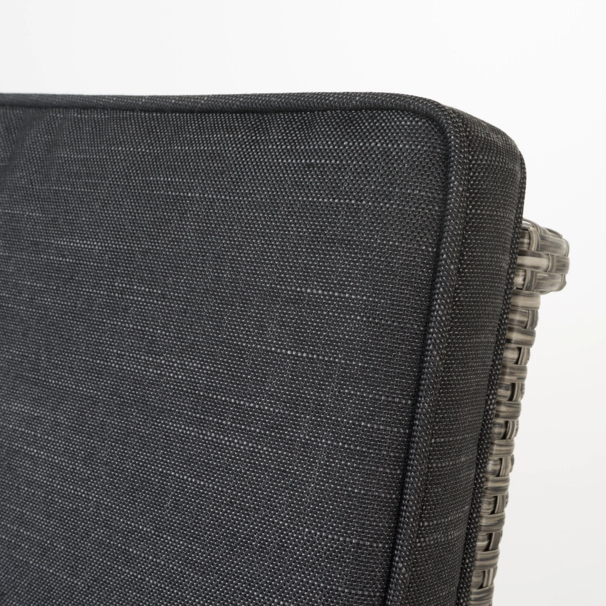 30-Inch Mixed Black Wicker Barstools (Set of 4) - NH794003