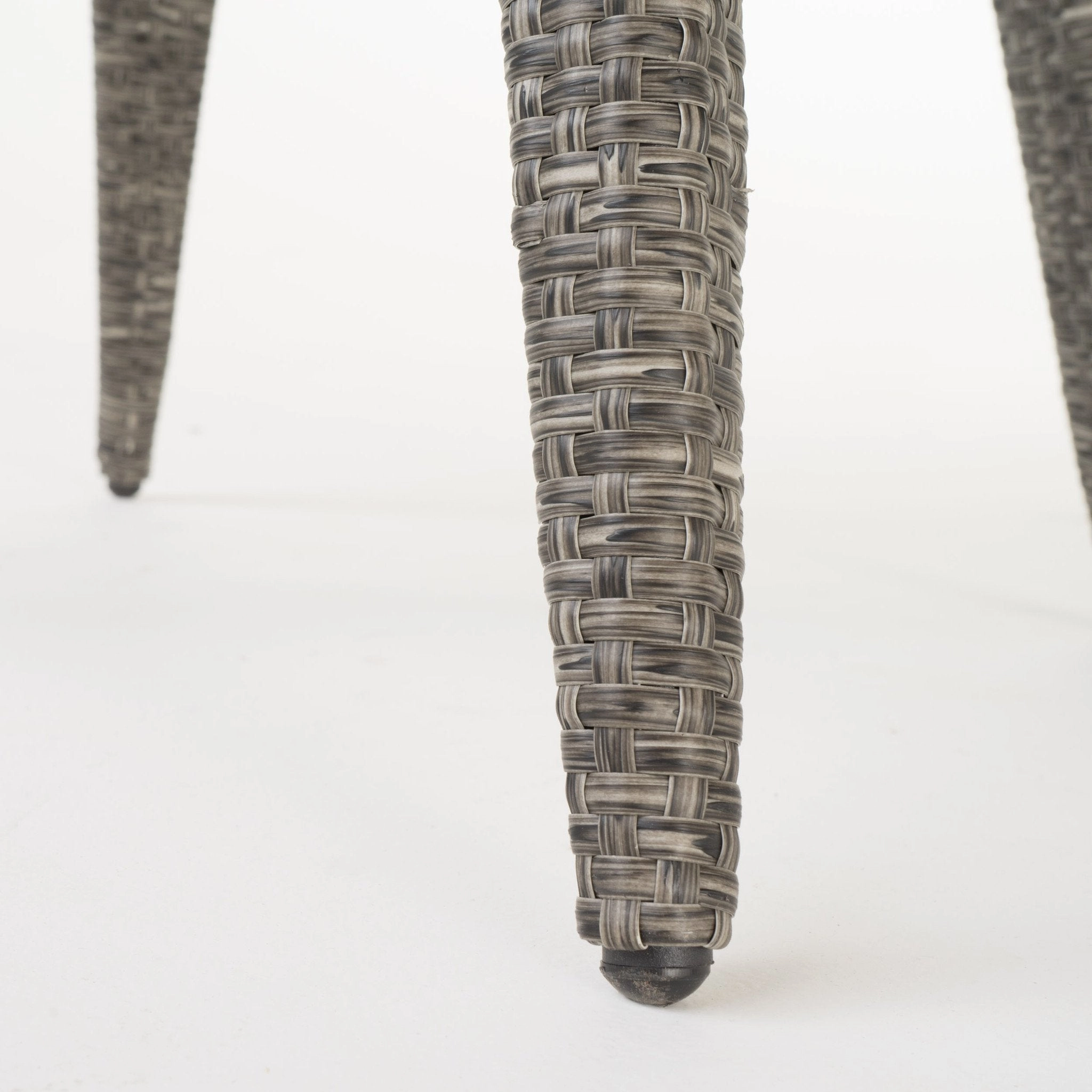 30-Inch Outdoor Wicker Barstool with Water Resistant Cushions - NH833003
