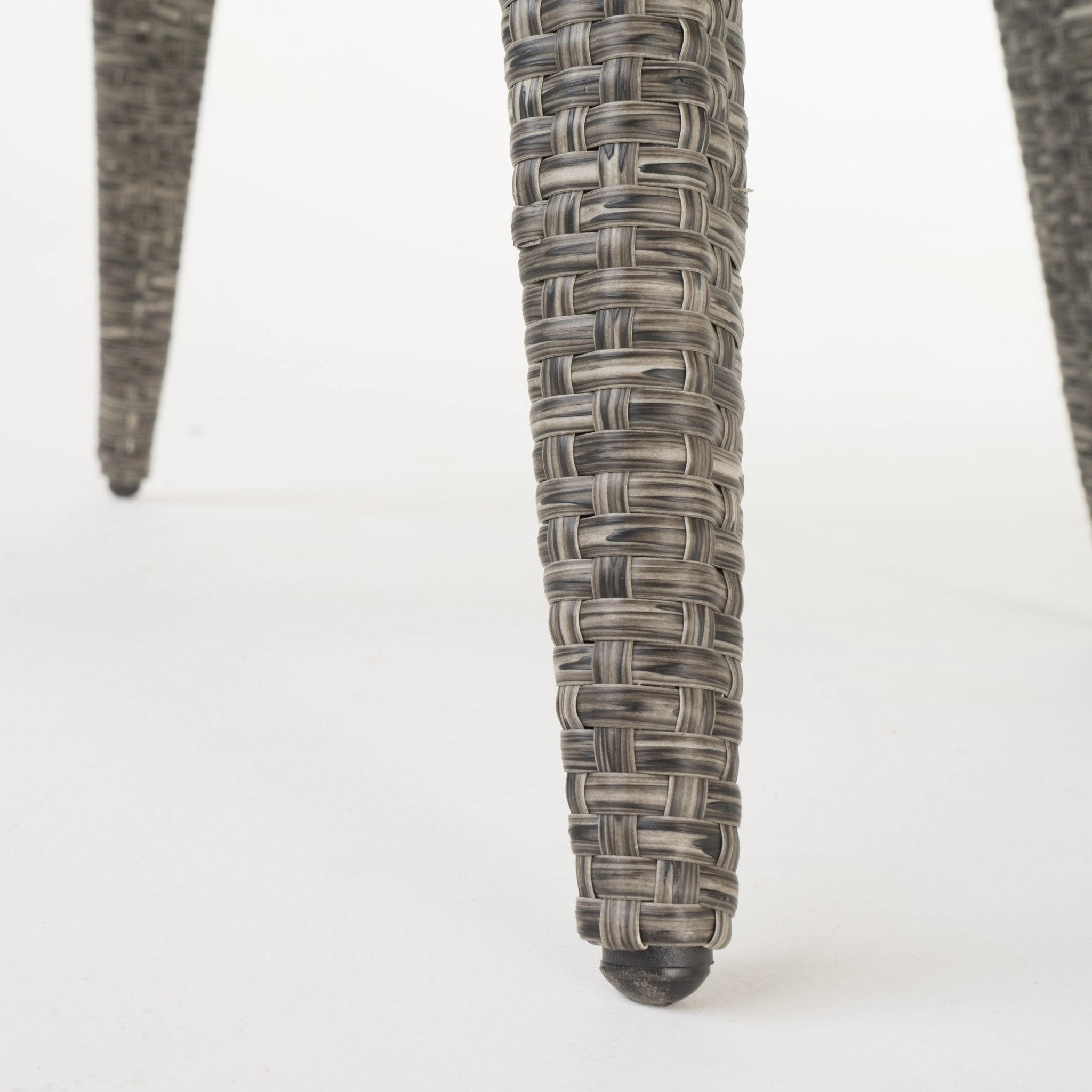 30-Inch Outdoor Wicker Barstool with Water Resistant Cushions - NH833003