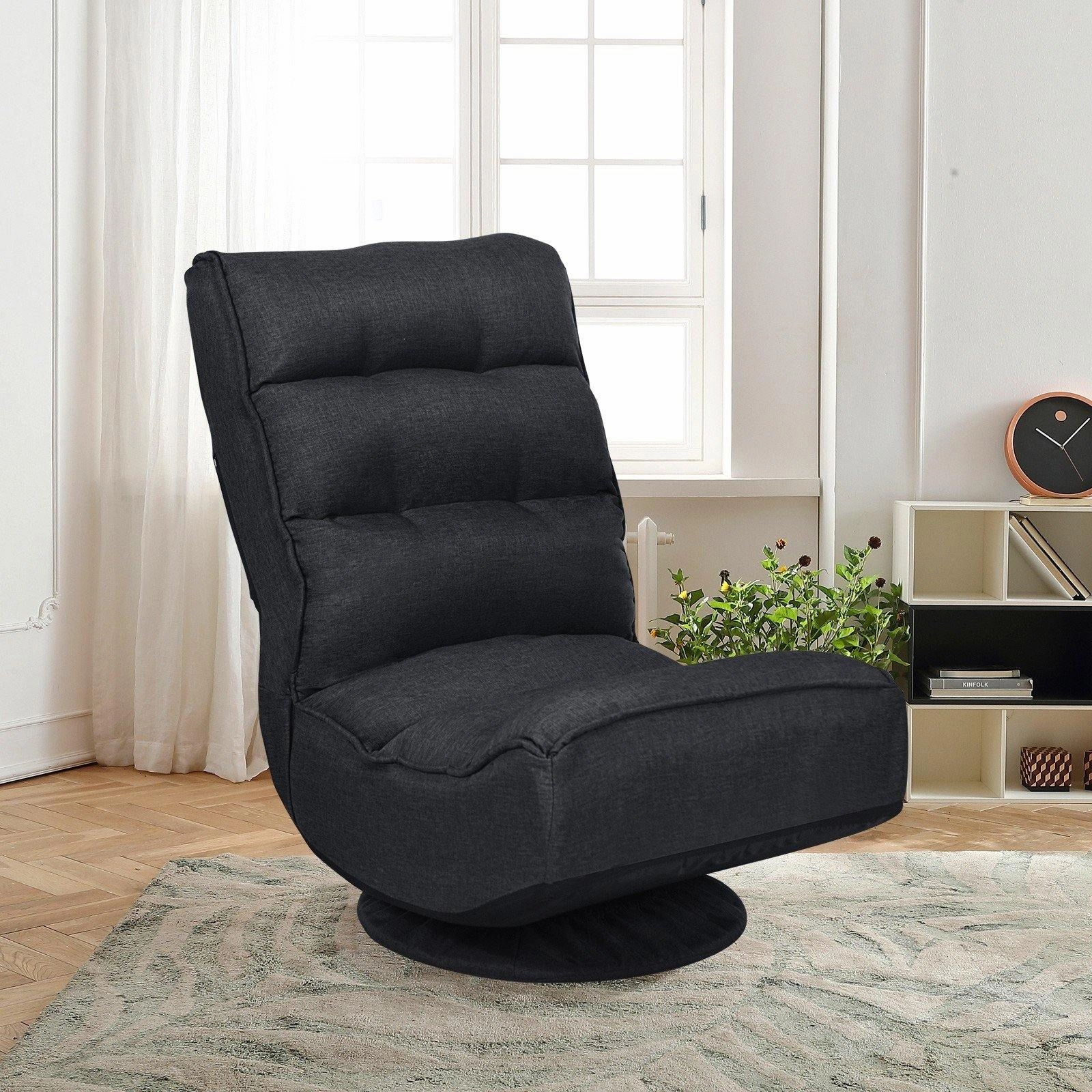 360 Degree Swivel Floor Chair, Lazy Sofa Lounge Chair