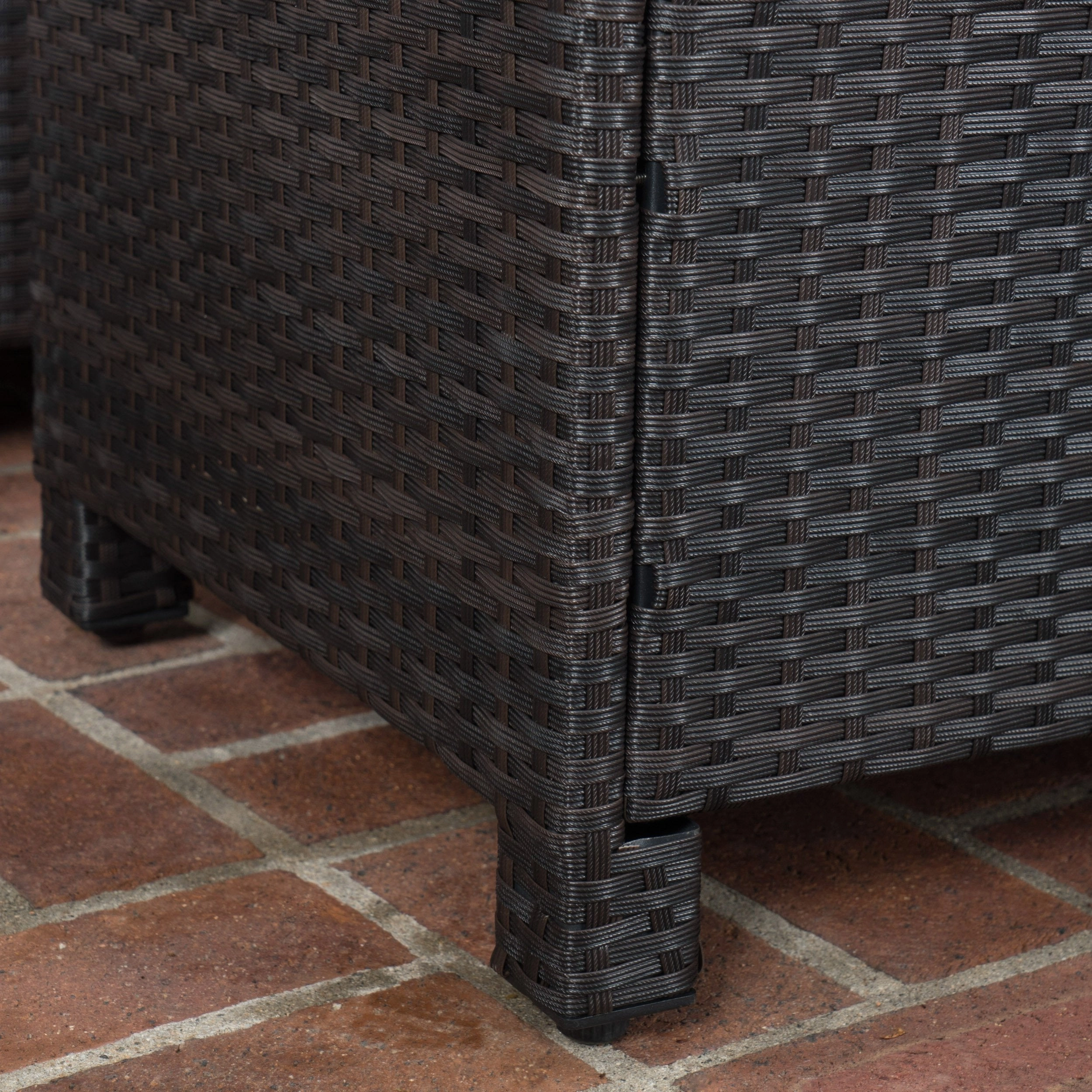 4-6-Seater Outdoor Wicket Chat Set - NH274003