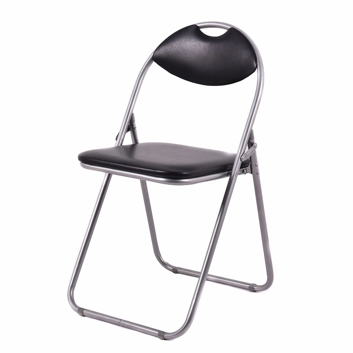 6 PCS Folding Chairs Set with Padded Seats and Carrying Handle