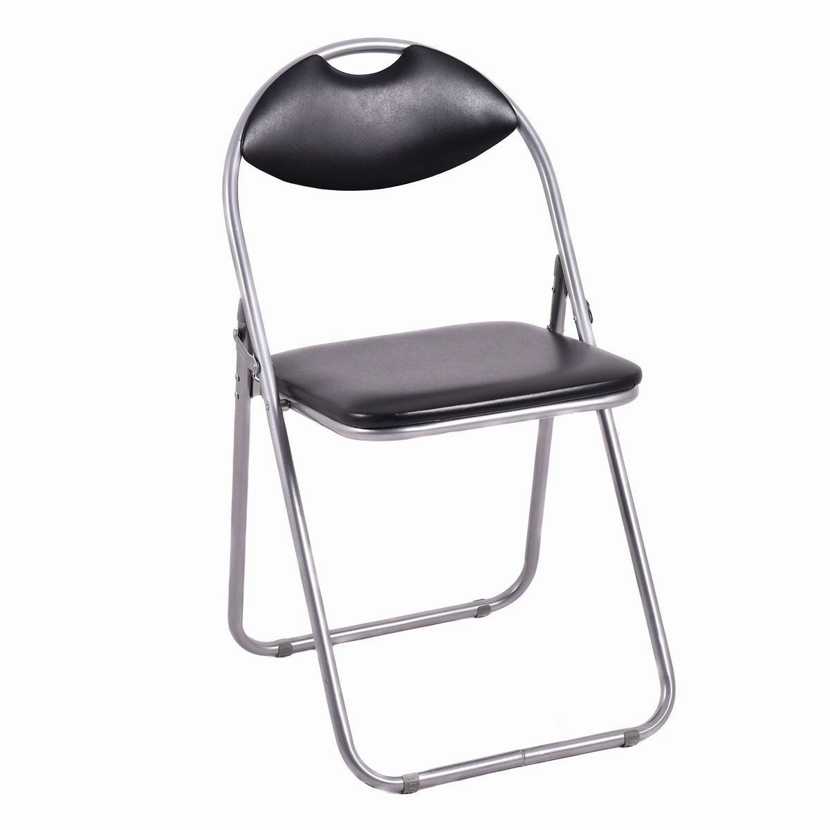6 PCS Folding Chairs Set with Padded Seats and Carrying Handle outdoor dining set, patio table