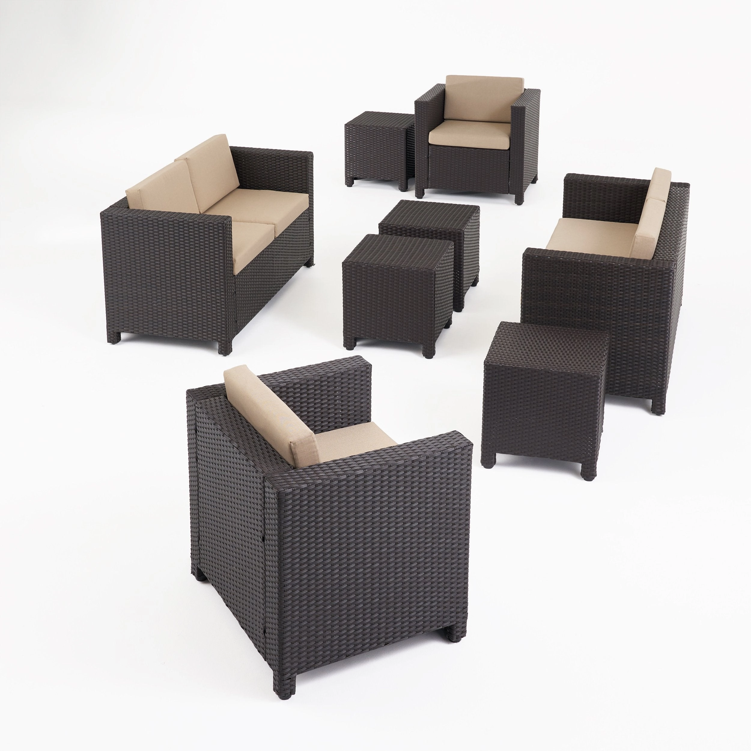 6-Seater Outdoor Sofa Set with Side Tables - NH339903