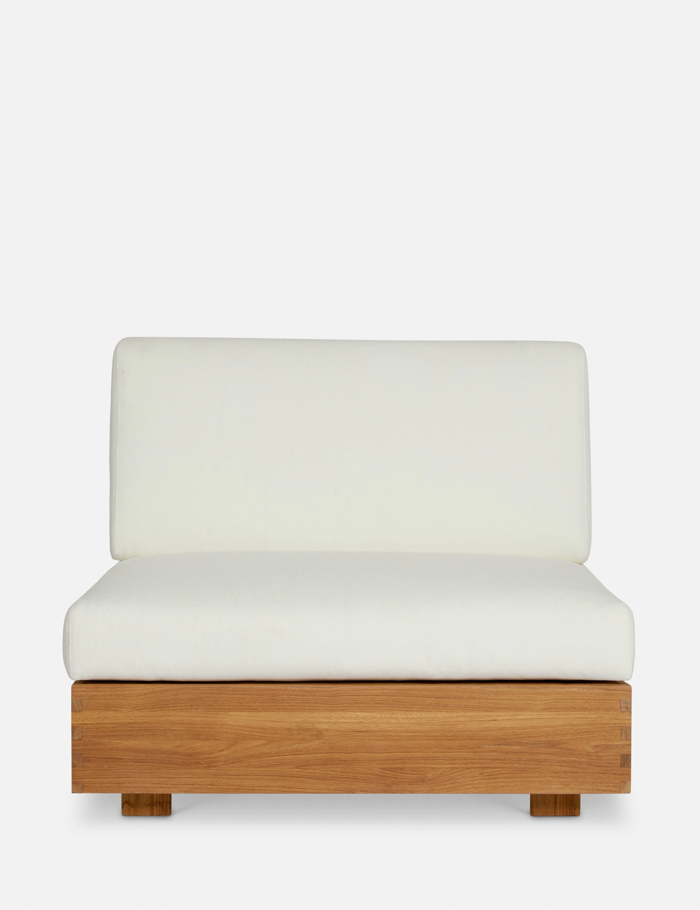 Abbot Outdoor Armless Accent Chair by Sarah Sherman Samuel
