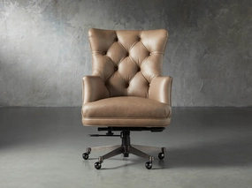Addy Leather Desk Chair