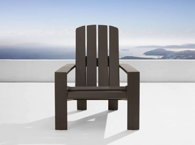 Adirondack Outdoor Aluminum Lounge Chair