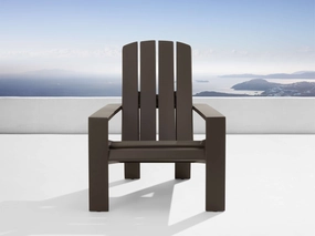 Adirondack Outdoor Aluminum Lounge Chair