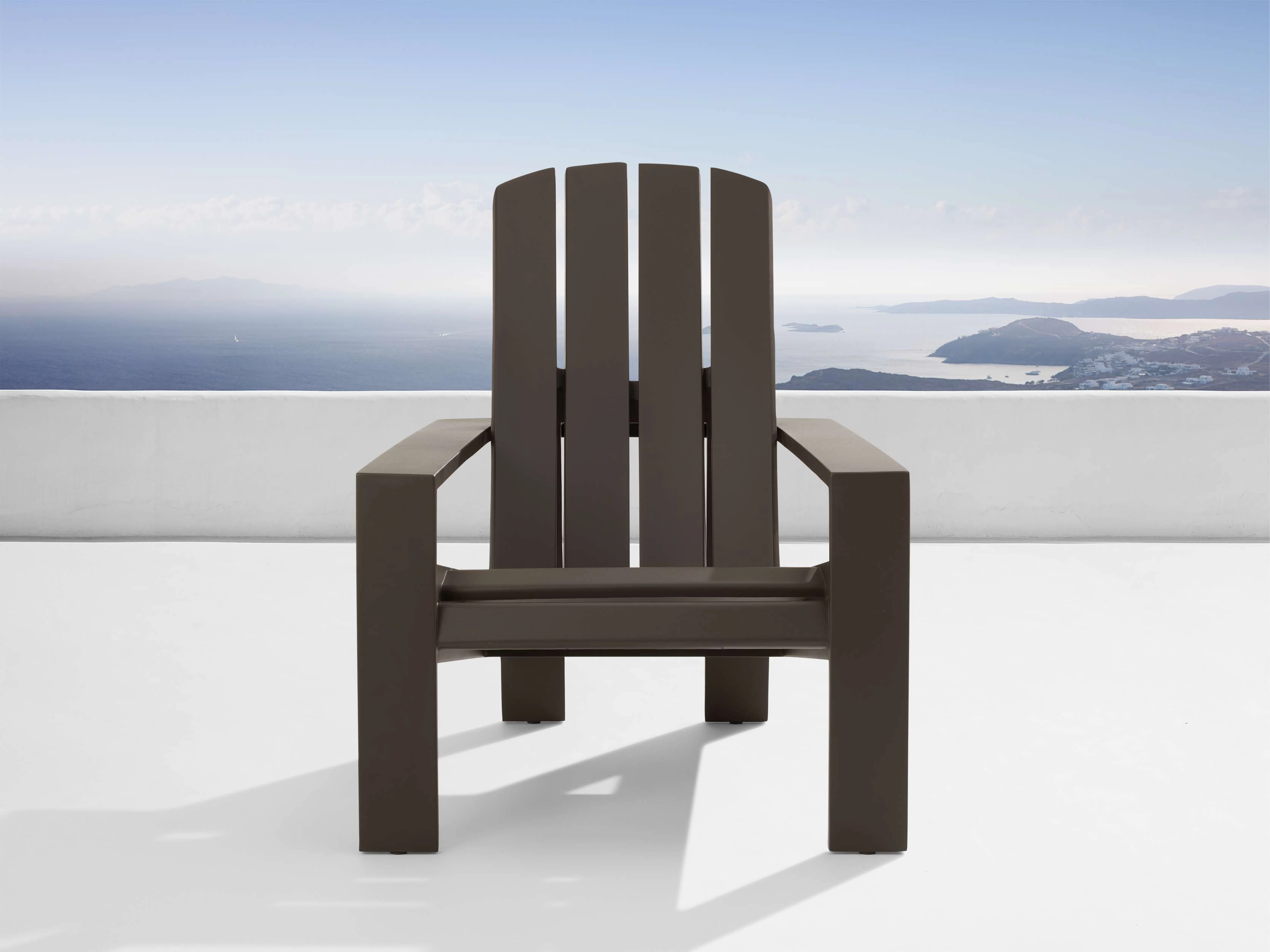 Adirondack Outdoor Aluminum Lounge Chair