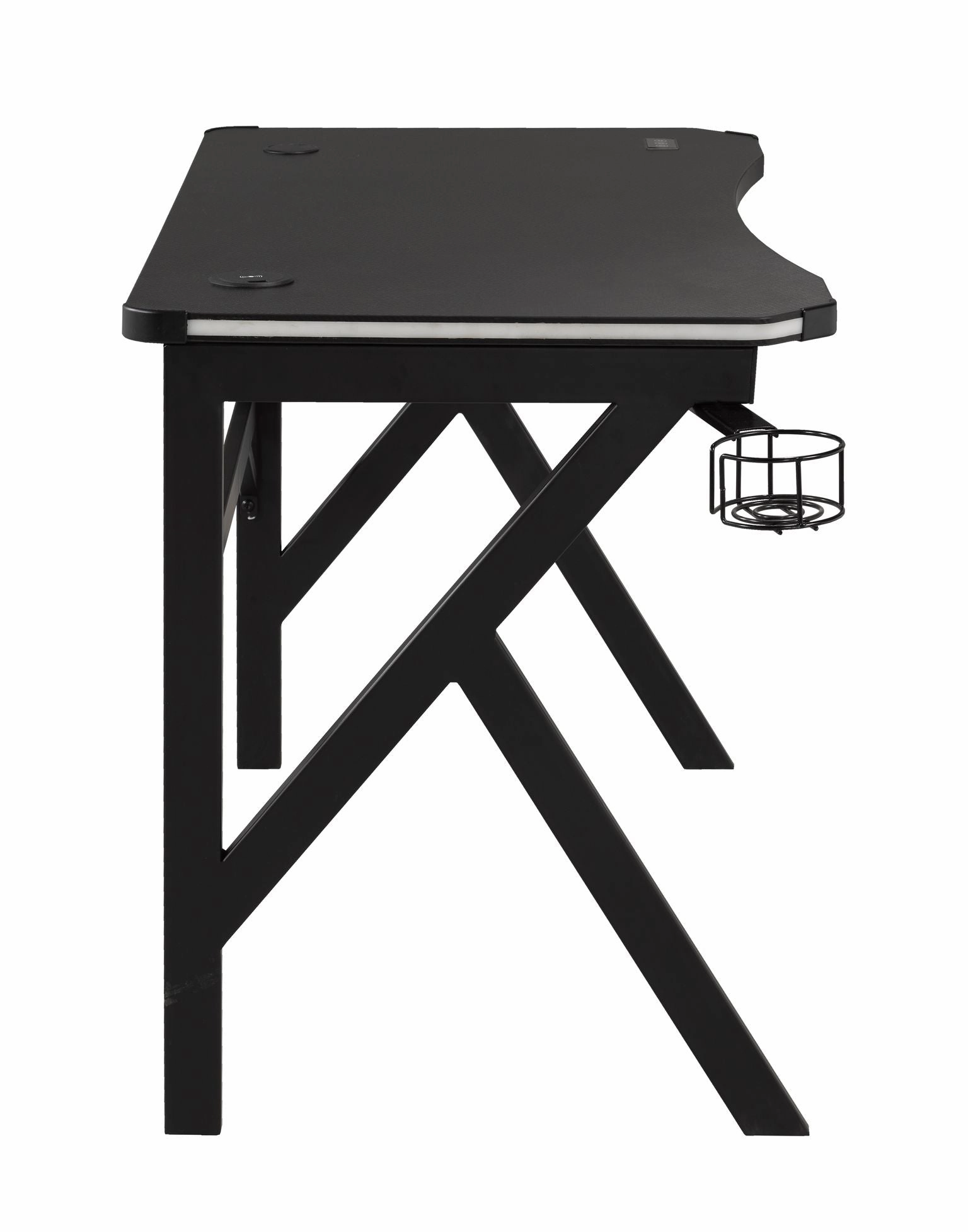 Alina Gaming Desk - Black