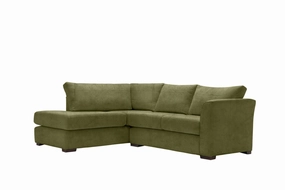 Amelia | Chaise Sofa Option 2 | Opulence Olive Green