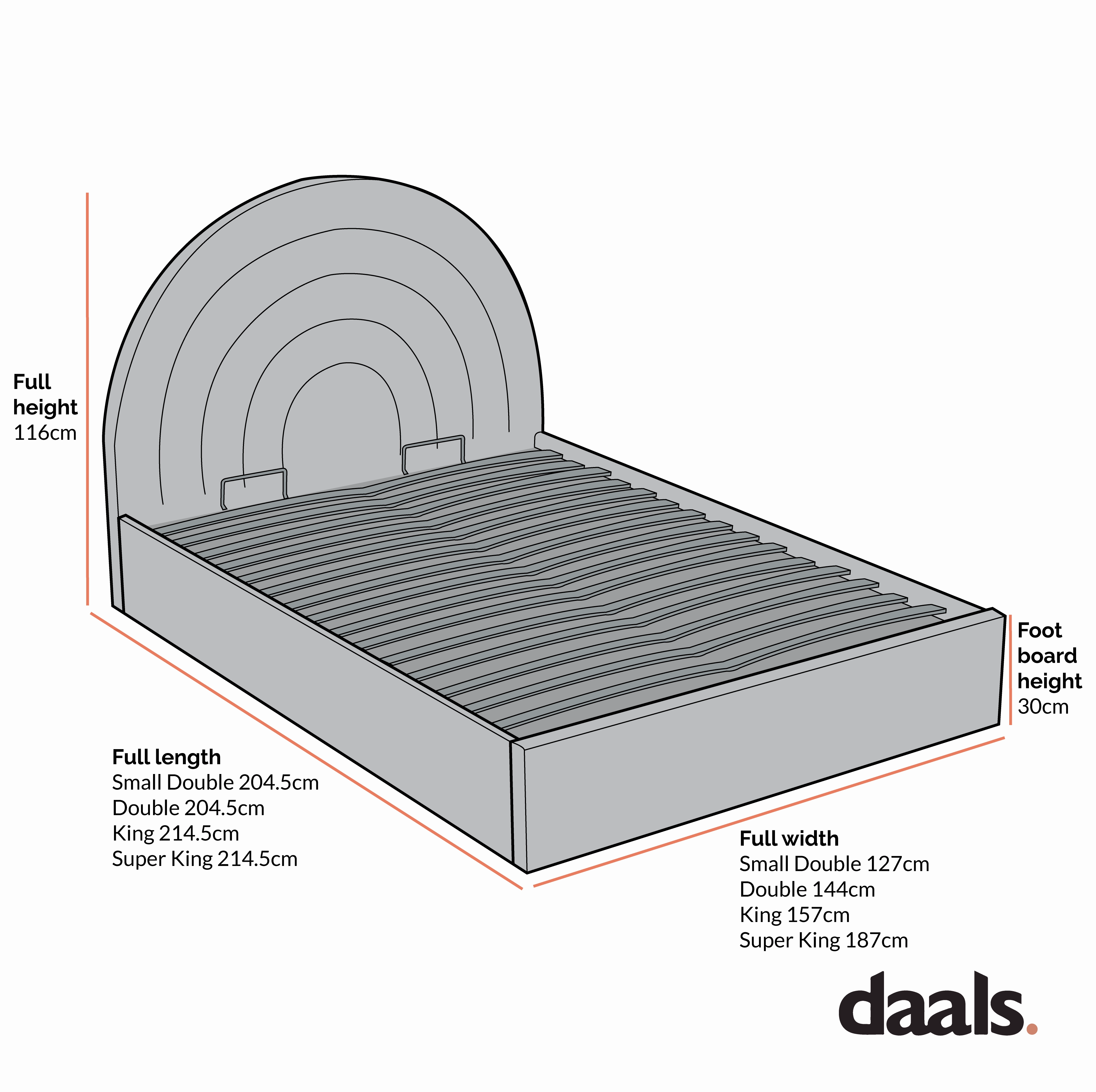 Archer Taupe Boucle Ottoman Storage Bed