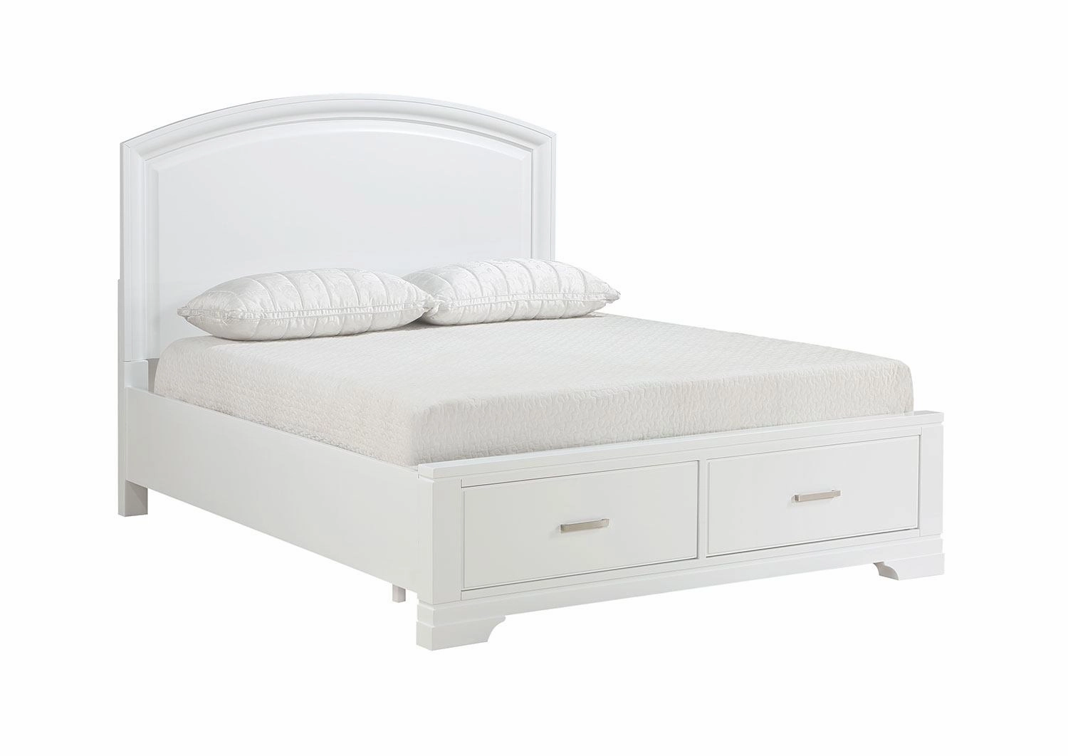 Arista 3-Piece Full Storage Bed - White