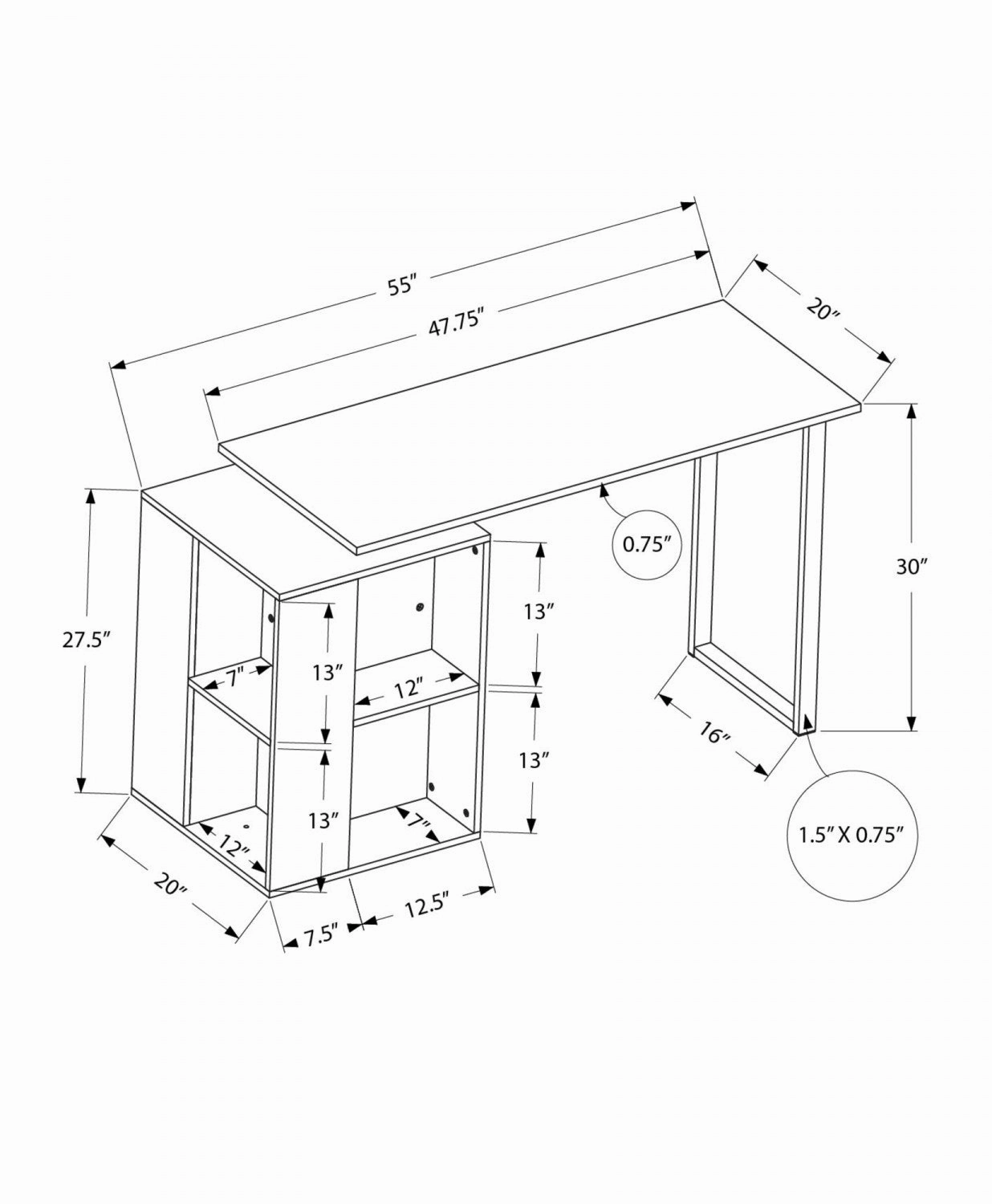 Arken Desk - Black