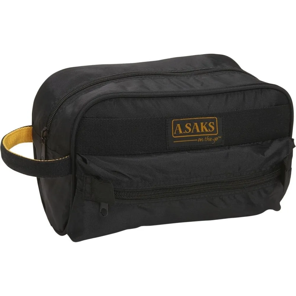 A.SAKS Deluxe Toiletry Kit Bags  A. Saks