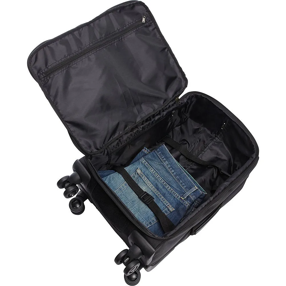 A.SAKS Expandable 22" Spinner Carry On With Removable Suiter Bags  A. Saks