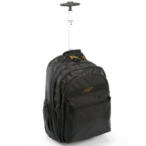 A.SAKS Expandable Trolley Laptop Backpack Bags  A. Saks