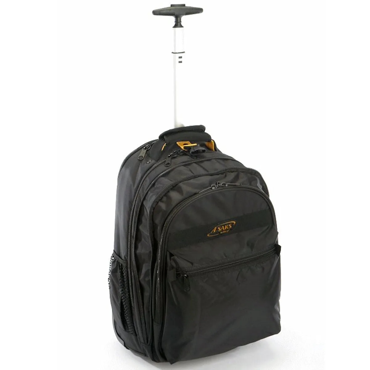A.SAKS Expandable Trolley Laptop Backpack Bags  A. Saks