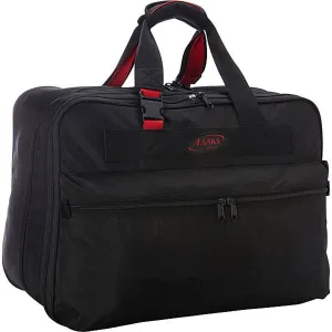 A.SAKS Lightweight Foldable Duffel Bags (21, Black/Red) Bags  A. Saks