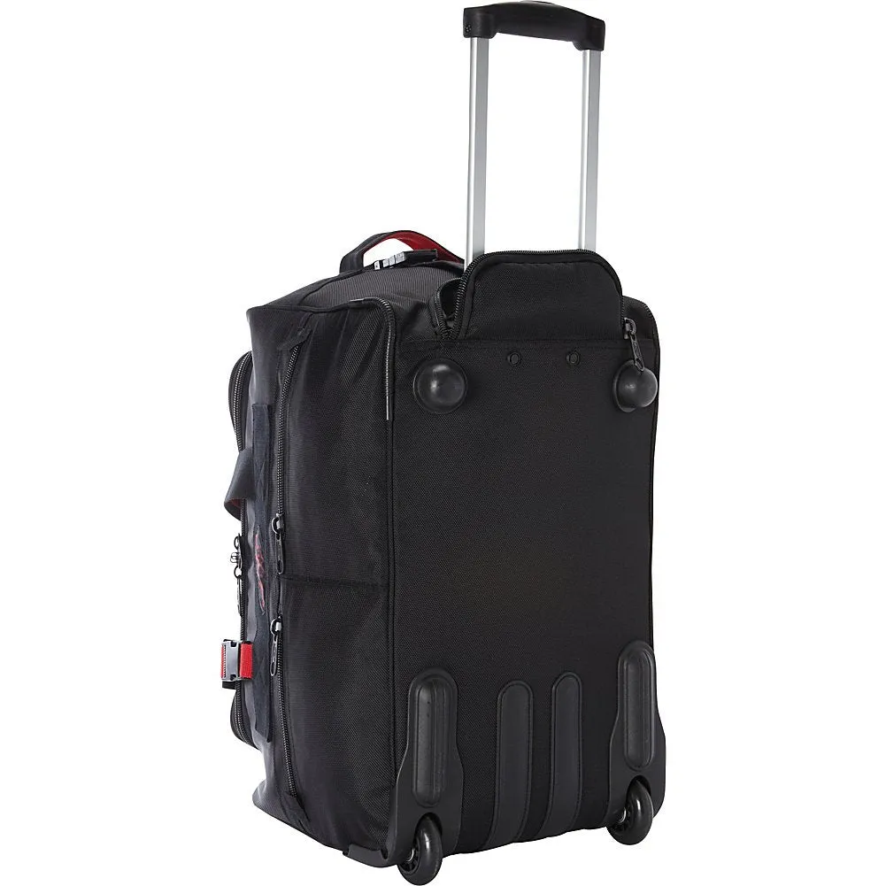 A.SAKS Rolling Trolley Duffel Bag 20-Inch Carry-On, Expandable with 2-Wheels and Telescoping Handle Bags  A. Saks