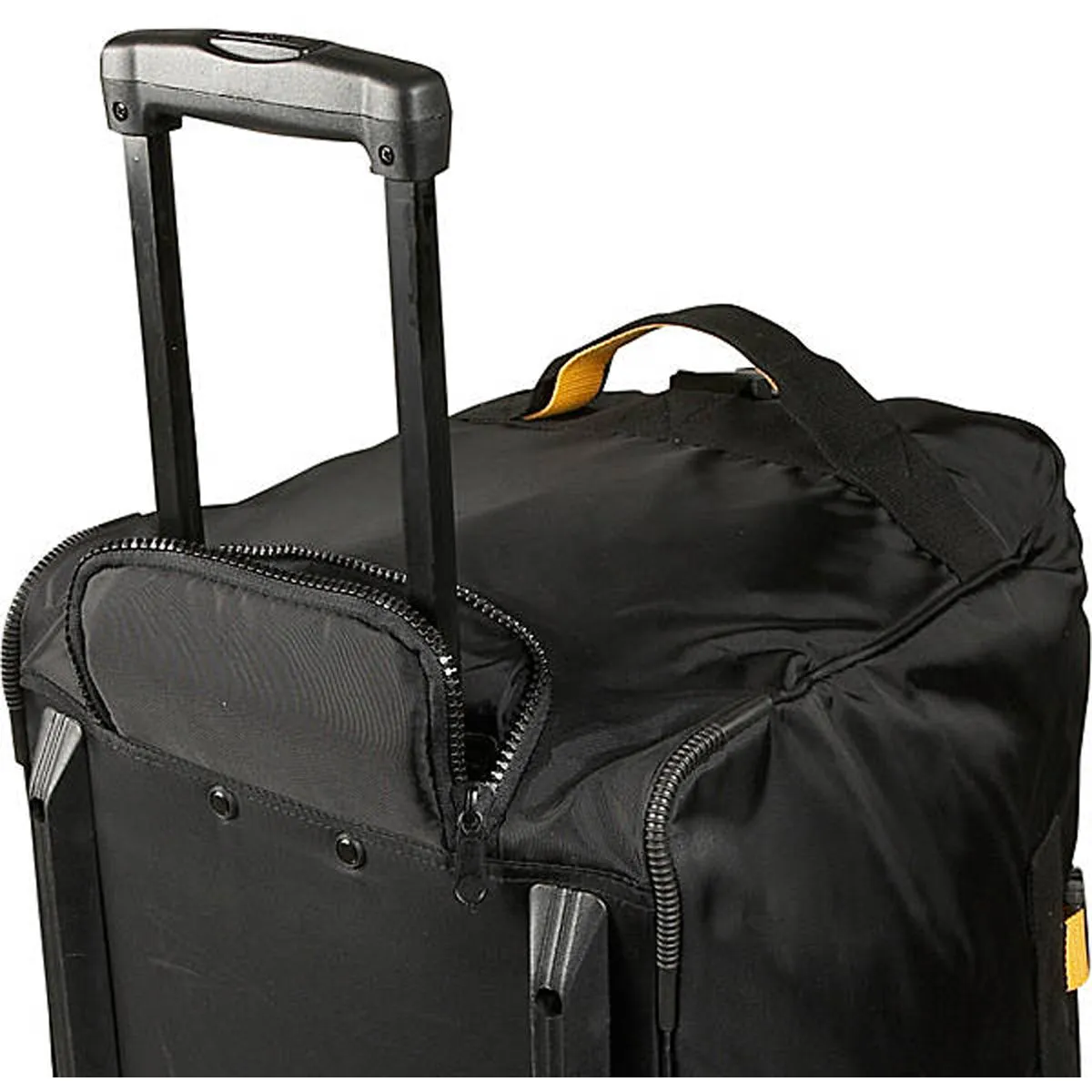 A.SAKS Rolling Trolley Duffel Bag 25-Inch Medium Check-In, Expandable with 2-Wheels and Telescoping Handle Bags  A. Saks
