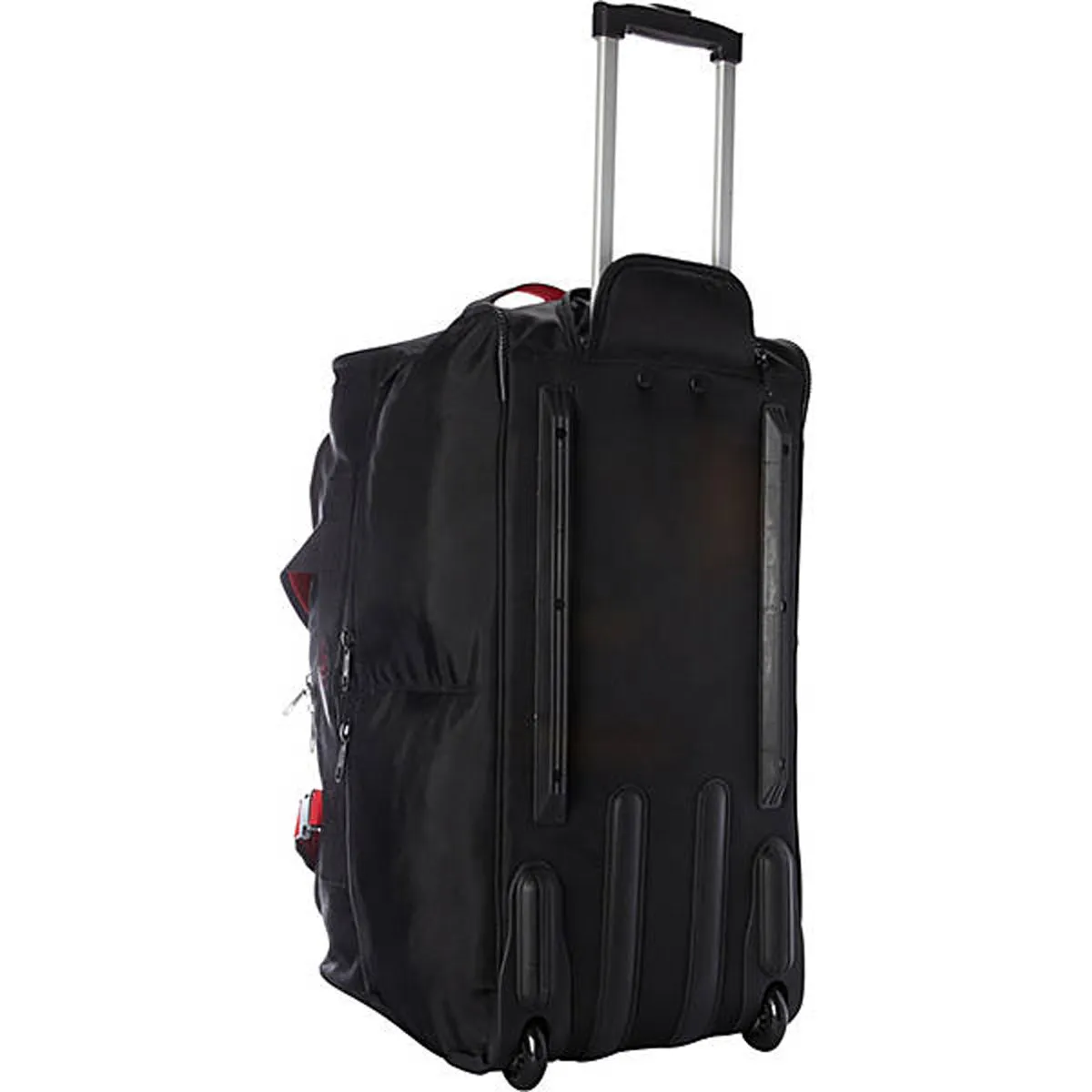 A.SAKS Rolling Trolley Duffel Bag 25-Inch Medium Check-In, Expandable with 2-Wheels and Telescoping Handle Bags  A. Saks