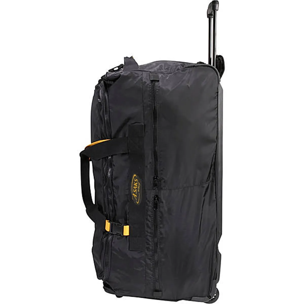 A.SAKS Rolling Trolley Duffel Bag 31-Inch Large Check-In, Expandable with 2-Wheels and Telescoping Handle Bags  A. Saks