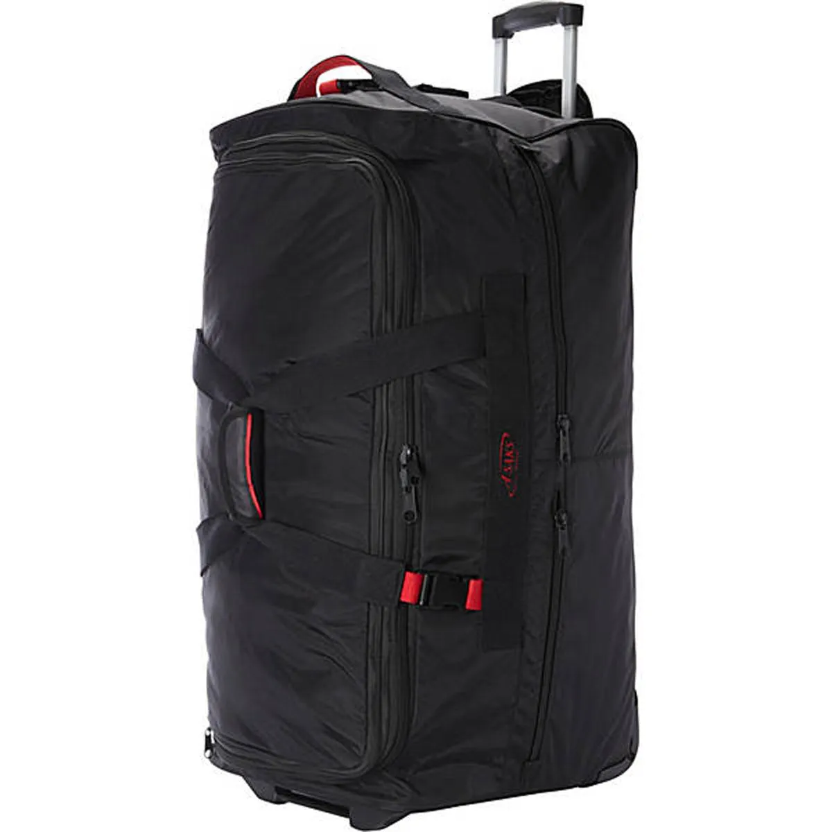A.SAKS Rolling Trolley Duffel Bag 31-Inch Large Check-In, Expandable with 2-Wheels and Telescoping Handle Bags  A. Saks
