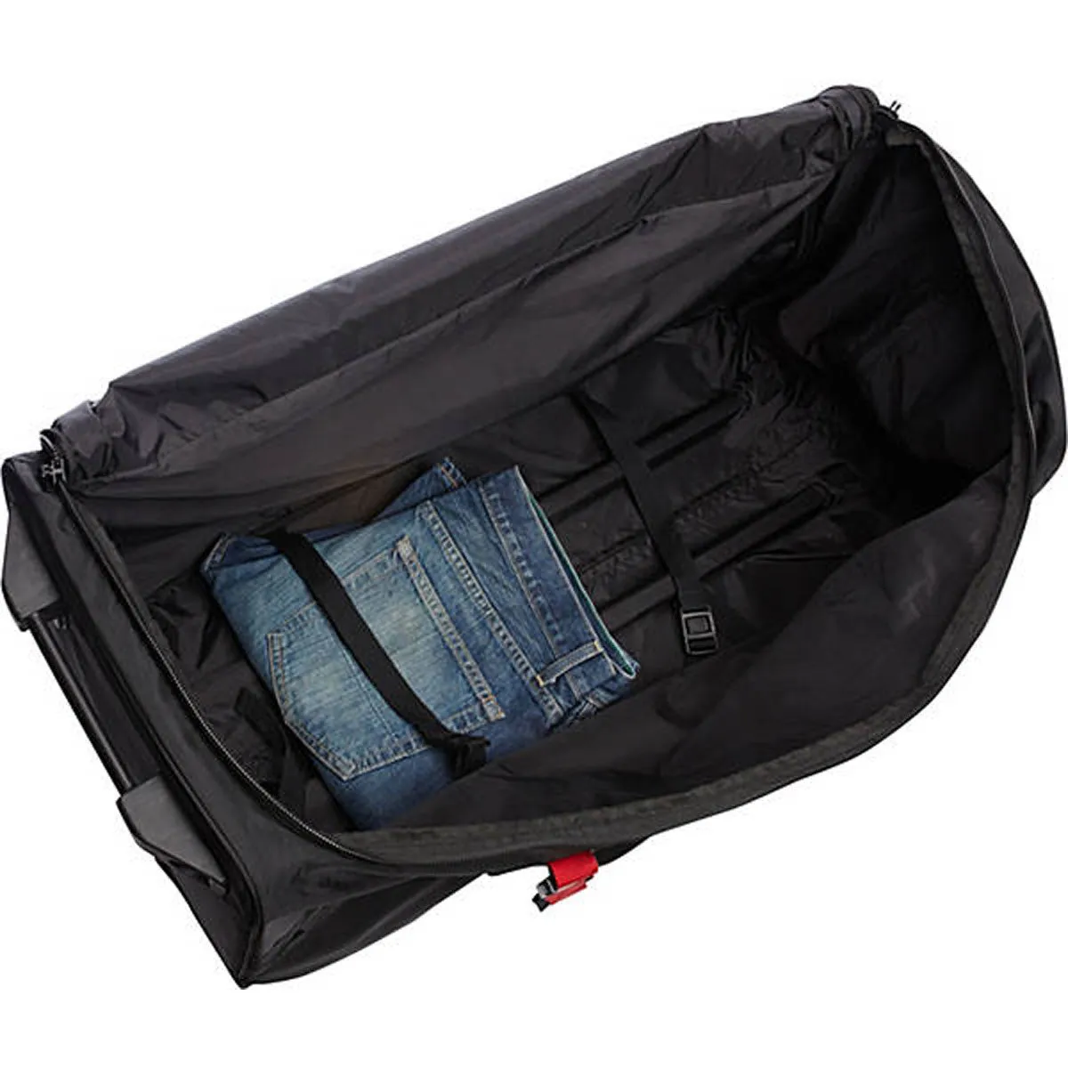 A.SAKS Rolling Trolley Duffel Bag 31-Inch Large Check-In, Expandable with 2-Wheels and Telescoping Handle Bags  A. Saks