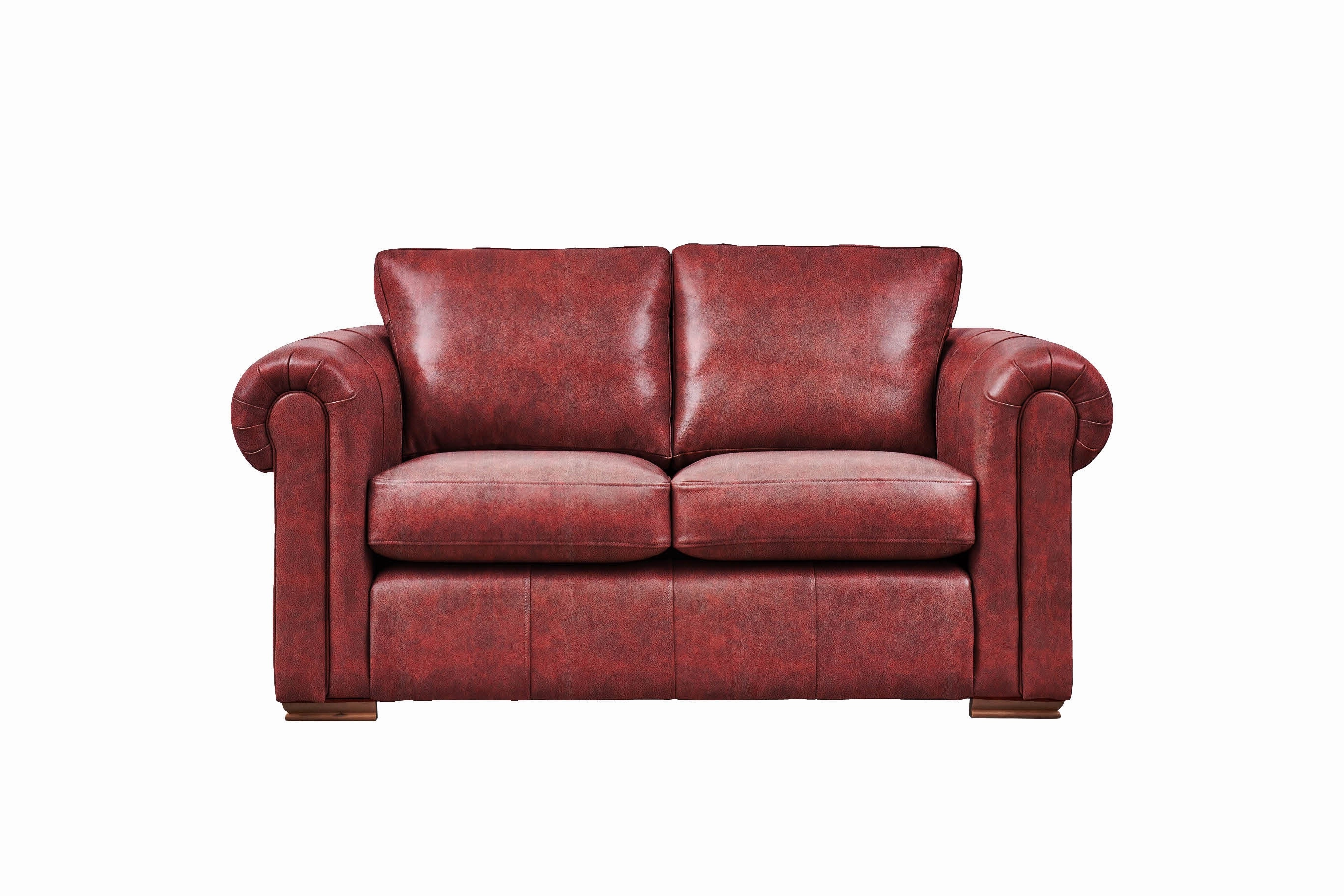 Aspen | 2 Seater Sofa | Vintage Oxblood