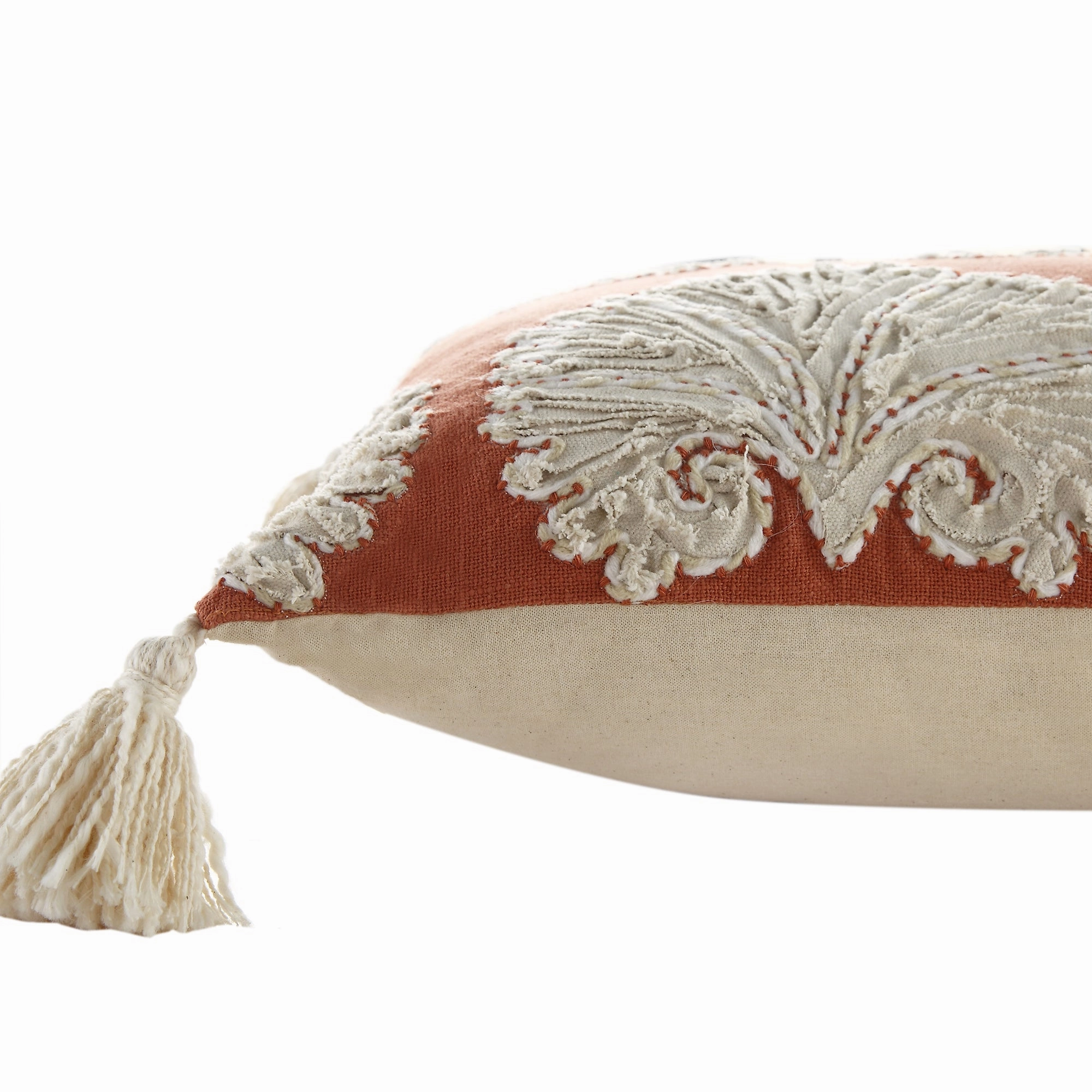 Aubrey Collection Suzani Motif Appliqu Cushion