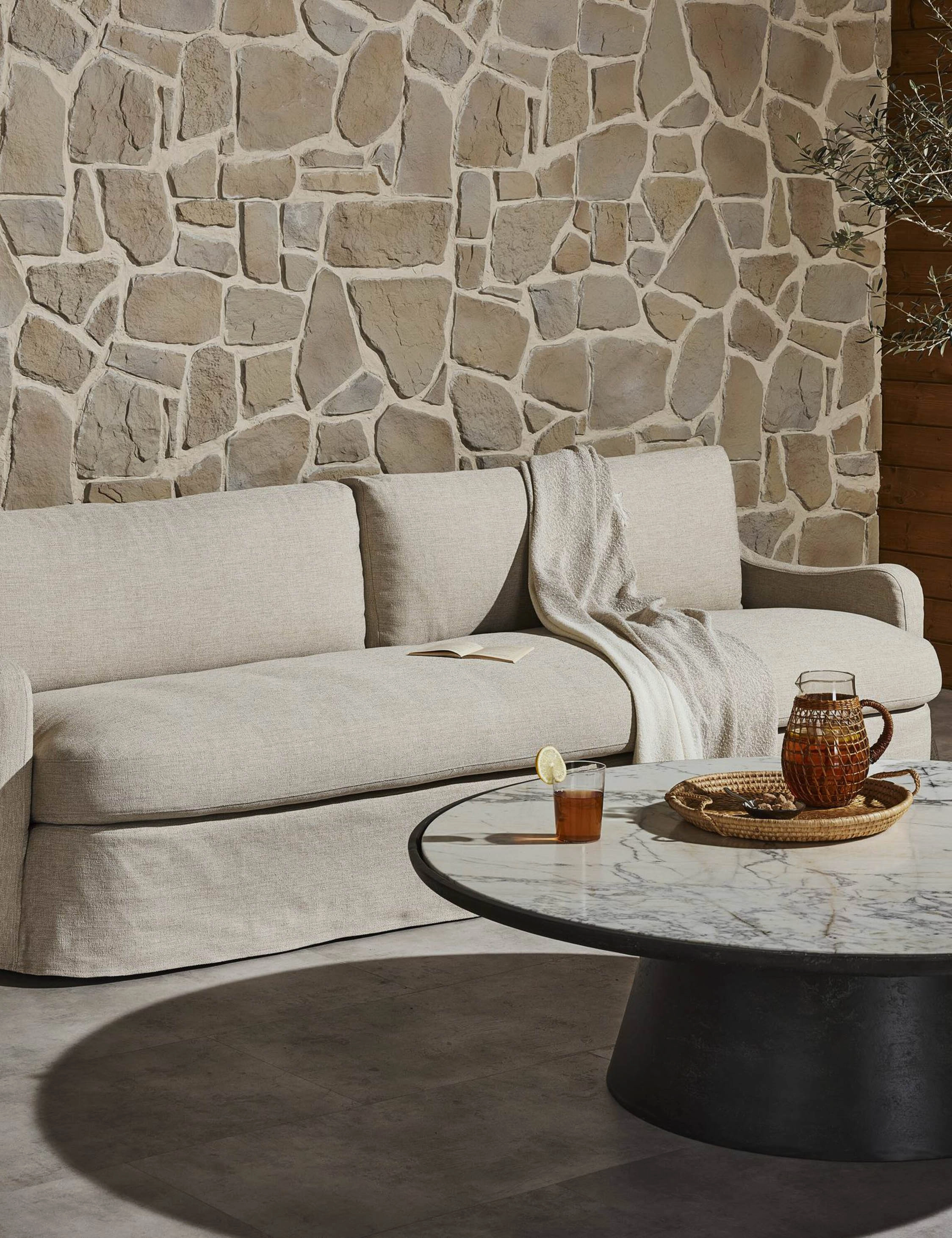 Aurelia Indoor / Outdoor Sofa by Amber Lewis x Four Hands