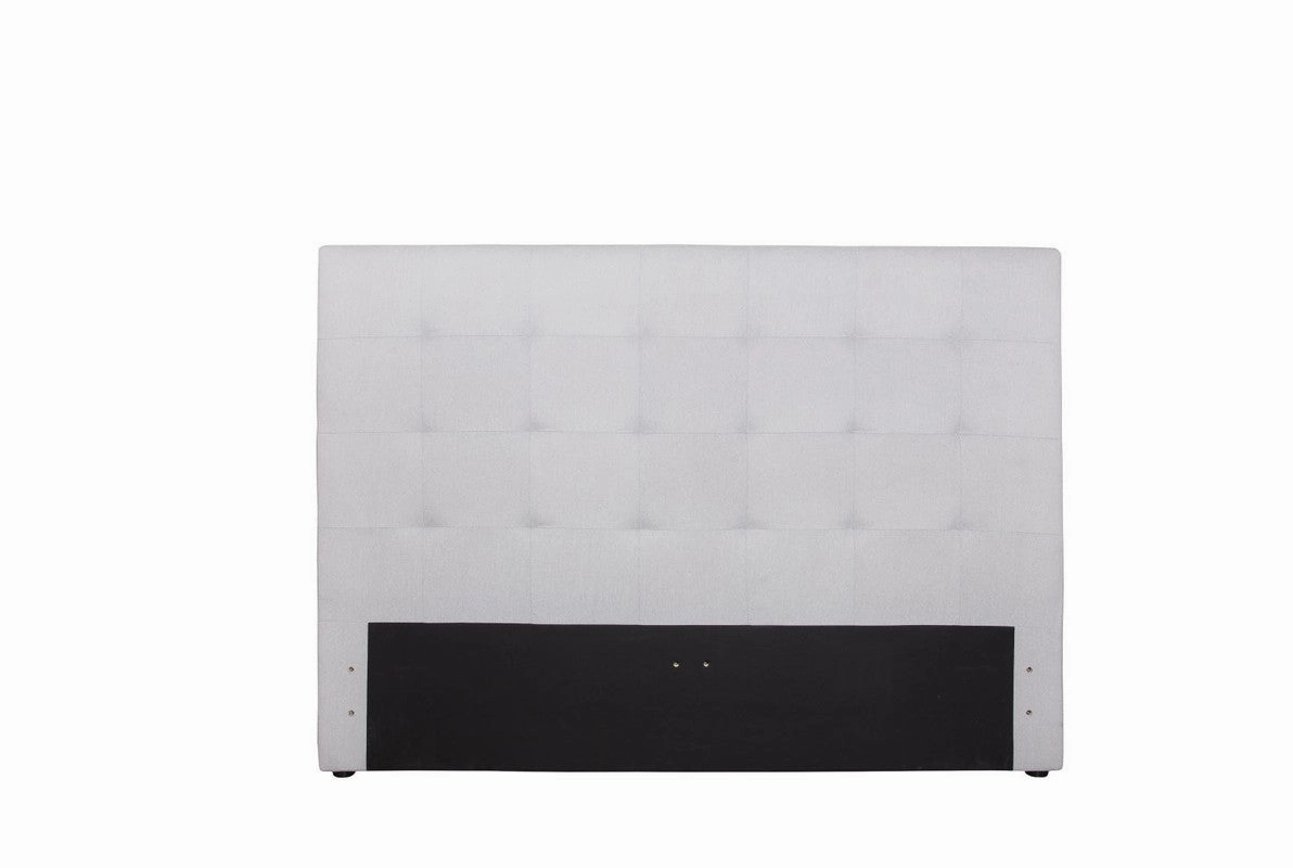 Ayothaya Upholstered Platform King Bed - Horizon Grey
