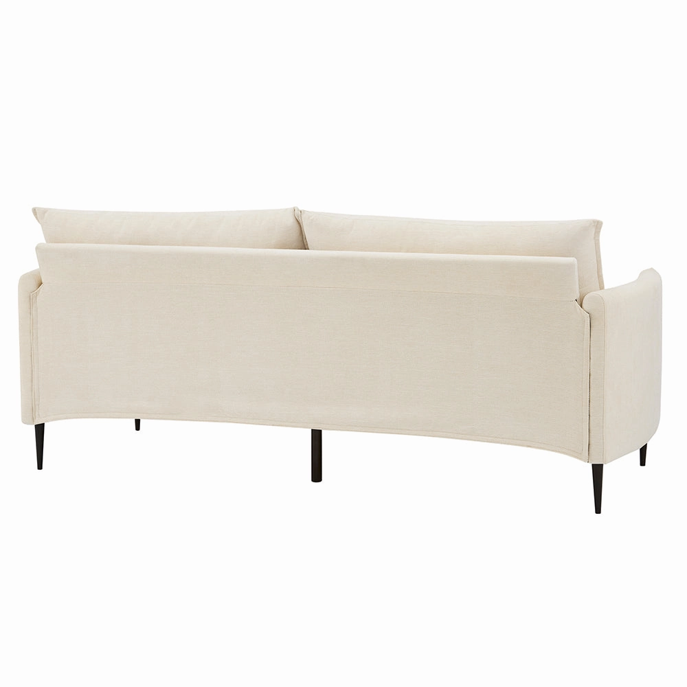 Bari Beige Woven Fabric Sofa