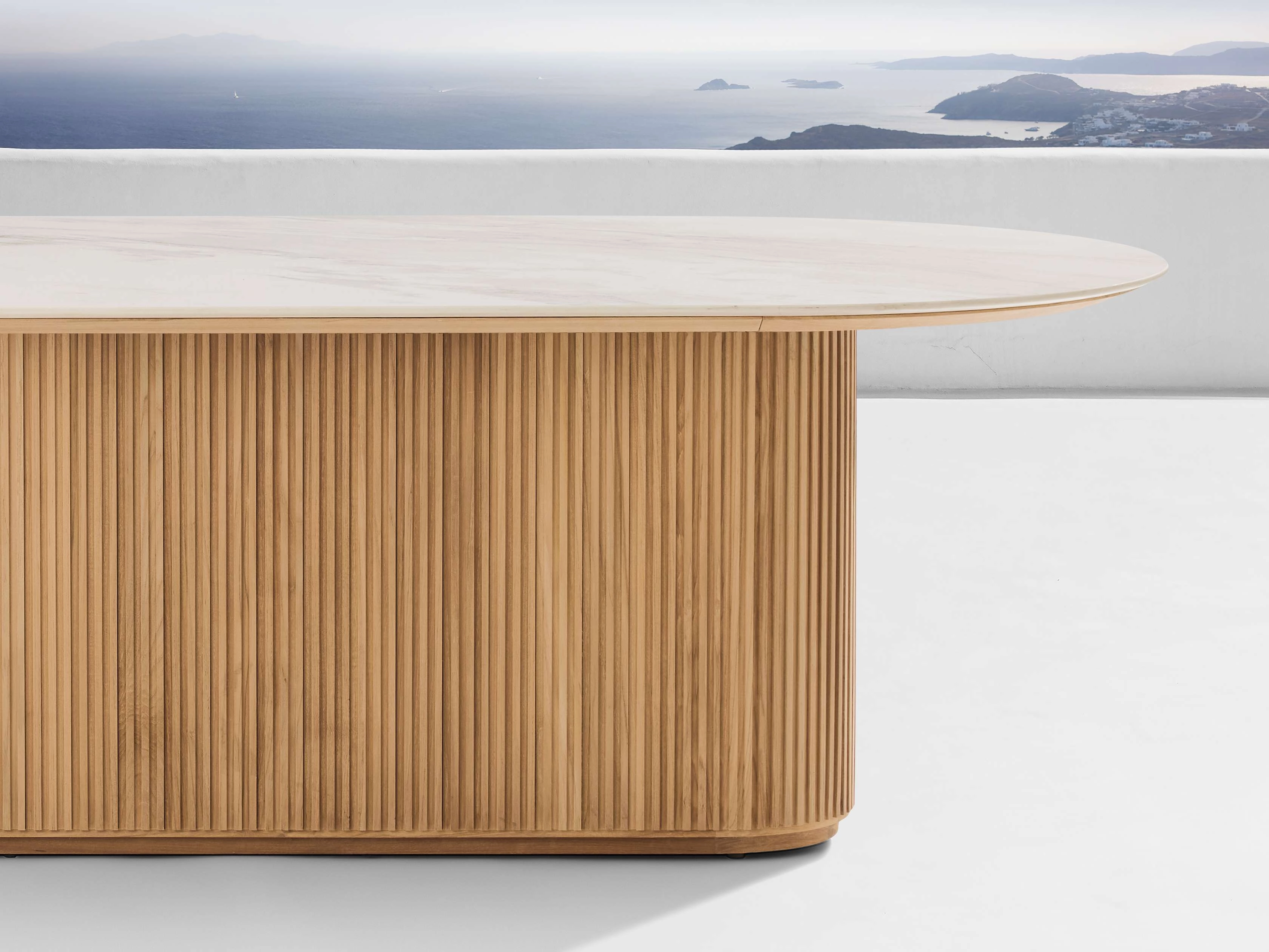 Beaumont Outdoor Teak Dining Table