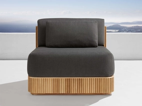 Beaumont Outdoor Teak Lounge Chair