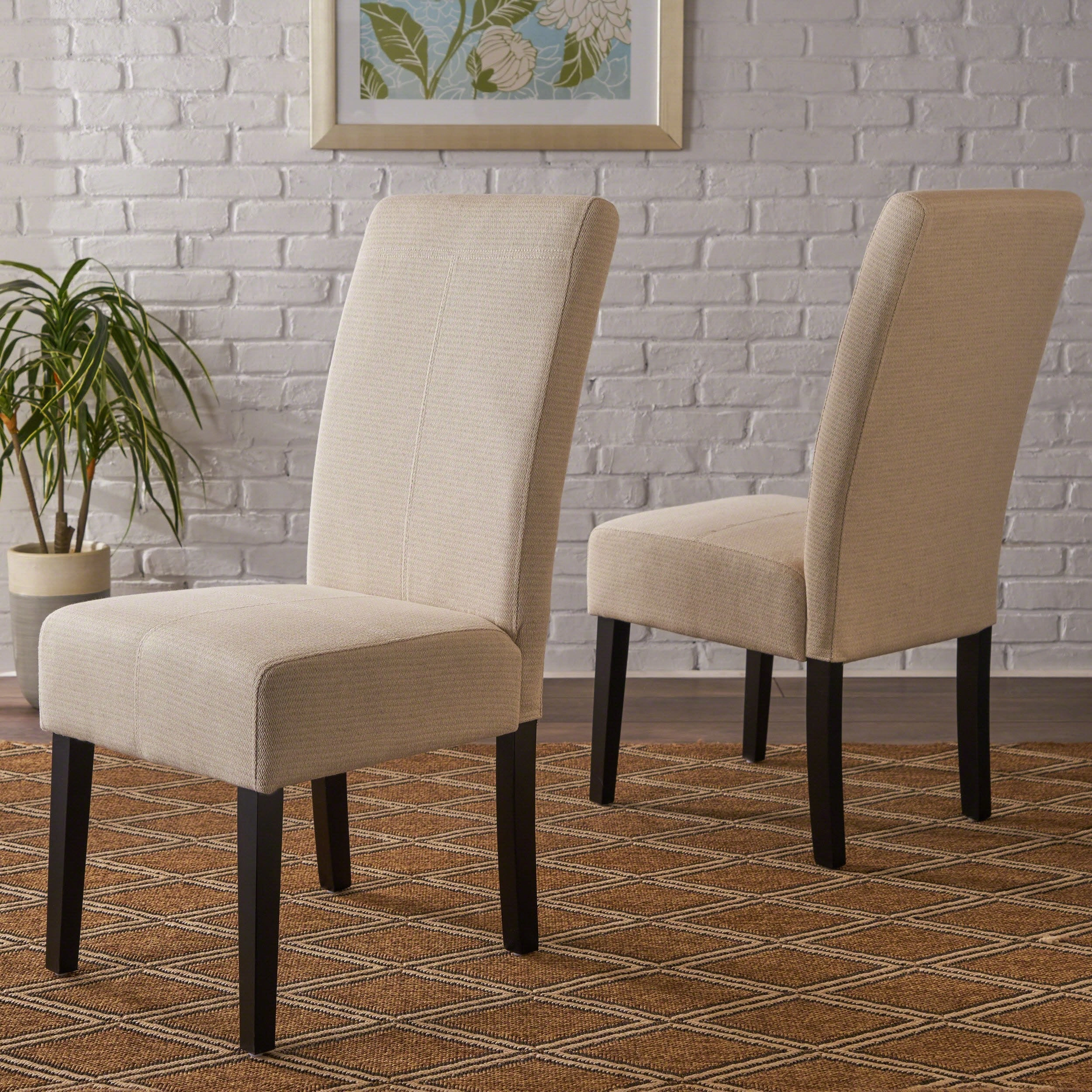Beige Fabric Dining Chair (Set of 2) - NH533892 kitchen accessories, table linens