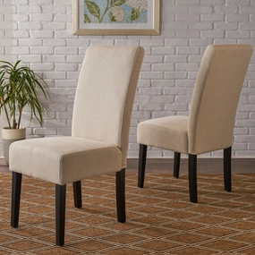 Beige Fabric Dining Chair (Set of 2) - NH533892 kitchen accessories, table linens
