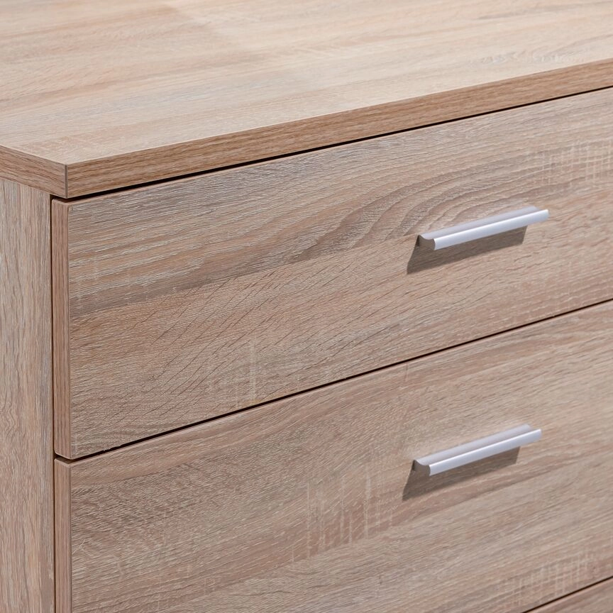 Bellmar 6 Drawer Dresser - Driftwood
