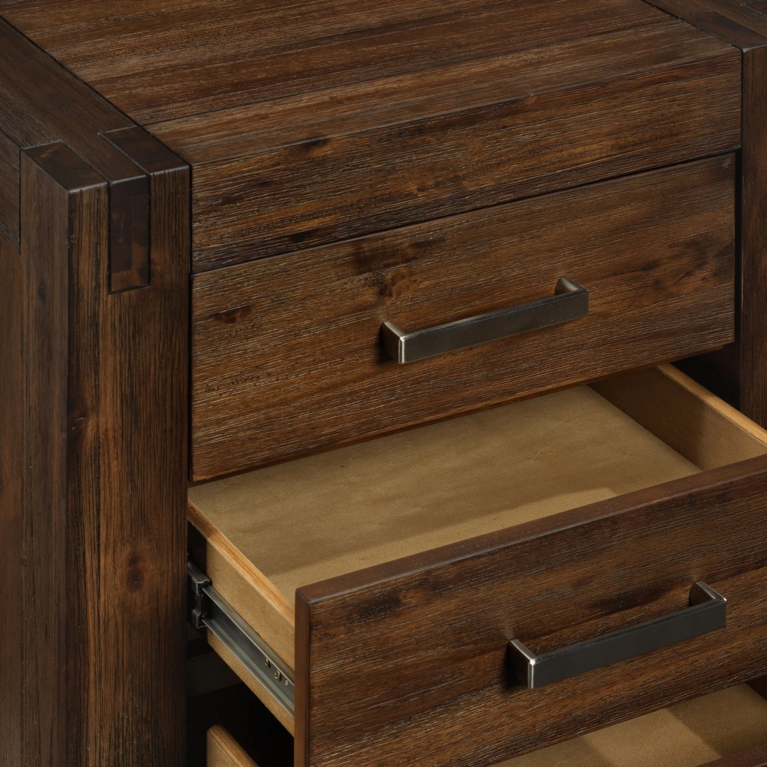 Birmingham Night Table - Dark Oak