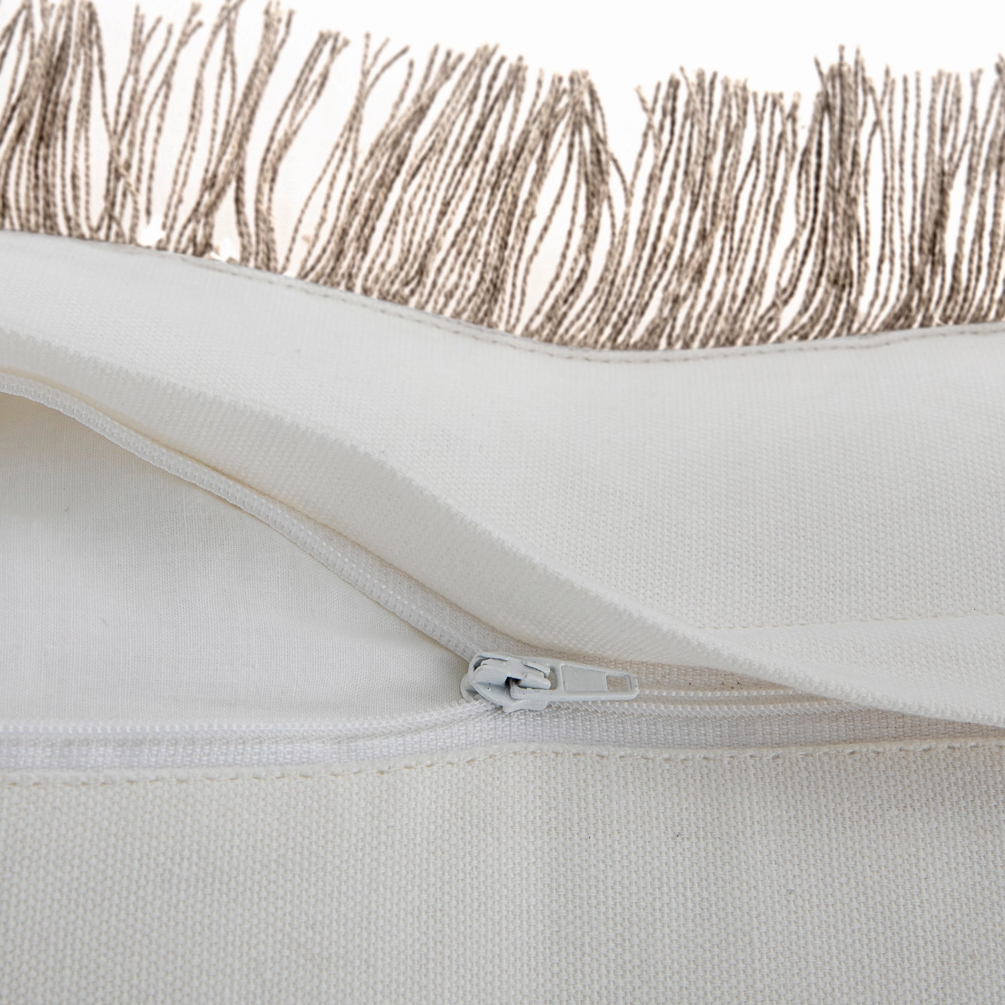 Bloomsbury Regale Chenille Embroidered Cotton Cushion