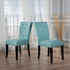 Blue Fabric Dining Chair (Set of 2) - NH493892 kitchen accessories, table linens