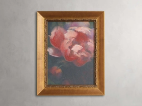Blushing Framed Print
