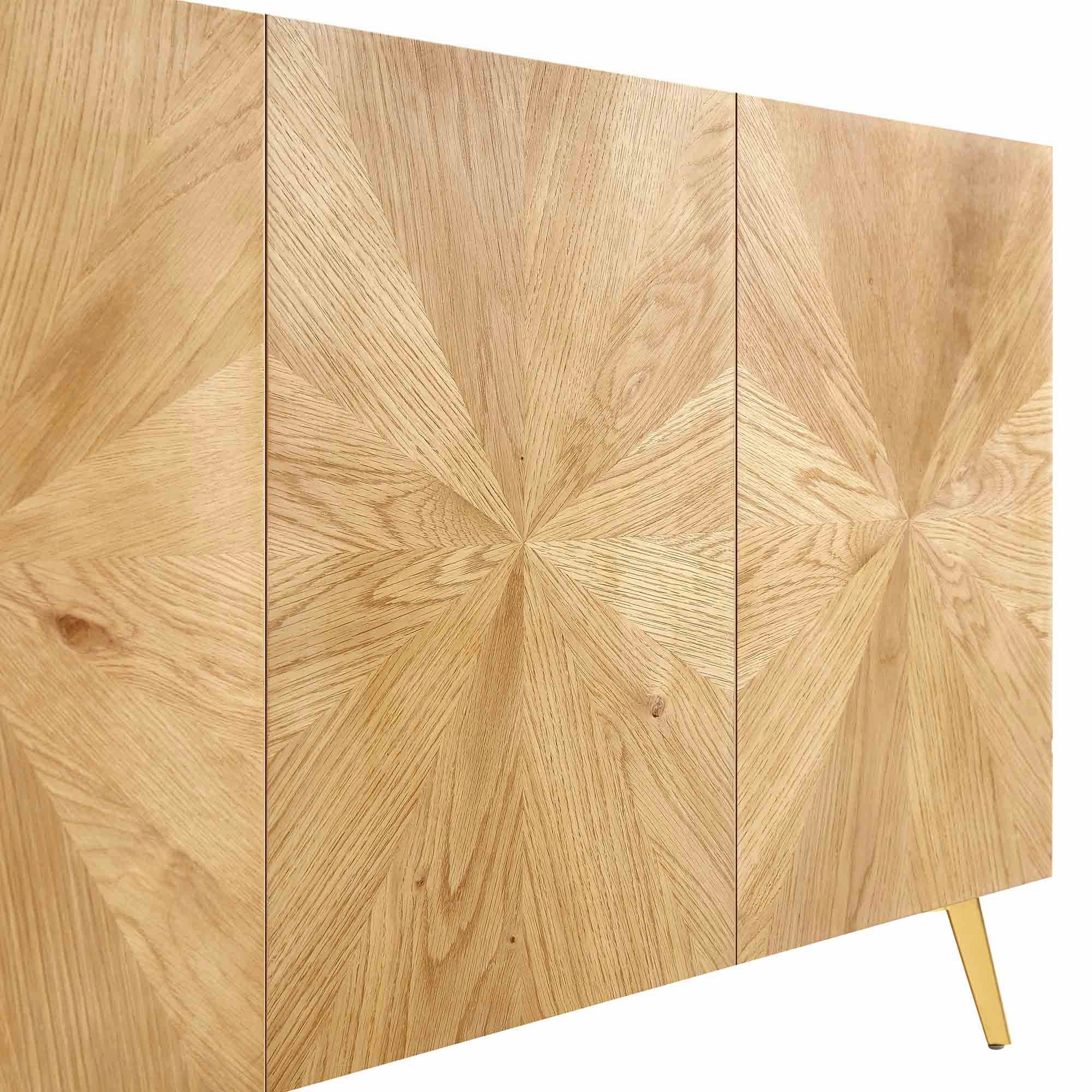 Bohdi Oak 160cm Wide Sideboard