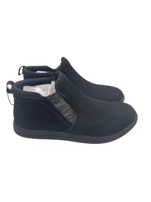 Boots Ankle Flats By Clarks In Black, Size: 7.5 clarks