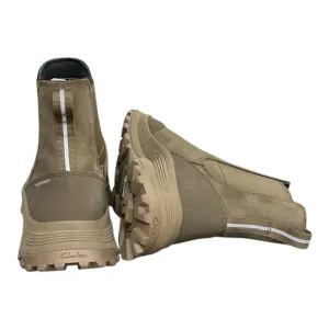 Boots Ankle Flats By Clarks In Green, Size: 8.5 clarks
