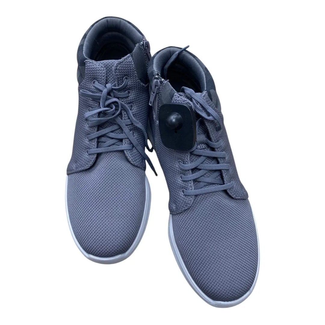 Boots Ankle Flats By Clarks In Grey, Size: 10 clarks